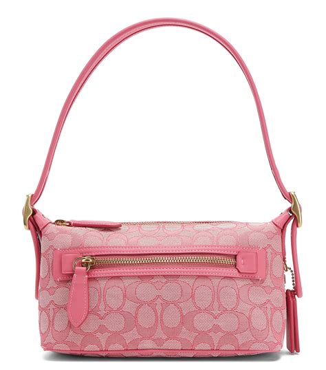 bolsa coach rosa